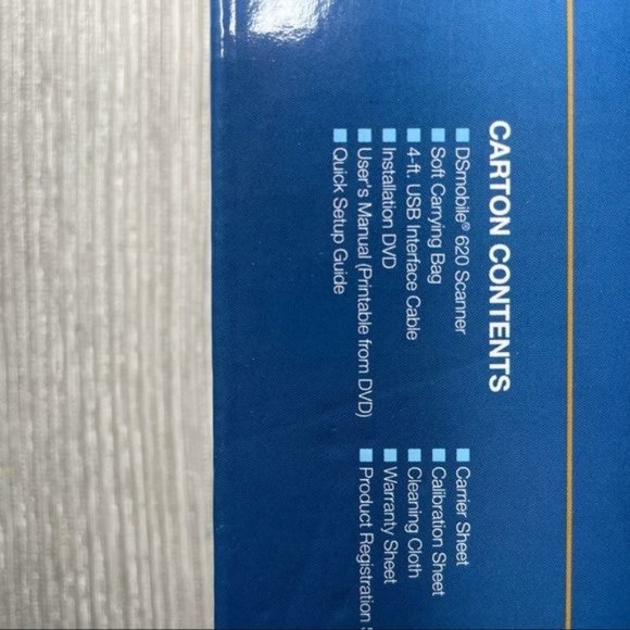 Brother Mobile Color Page Scanner, DS-620, Fast Scanning Speeds, Compact - Picture 5 of 6